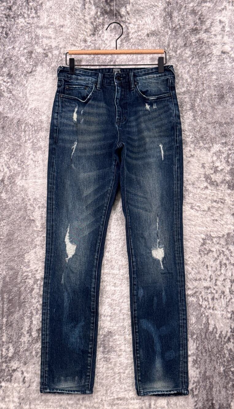 PRPS Jeans 29 x 32 Mens Le Sabre Slim Fit Distressed Denim